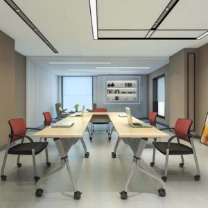 PALERMO LS-4-8A Flip-top Meeting Table
