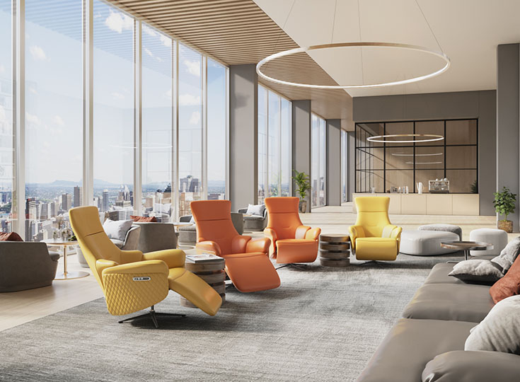 lounge and reception