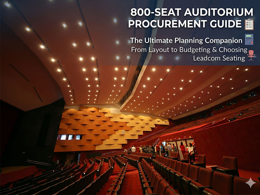 800 Seat Auditorium Seating 1