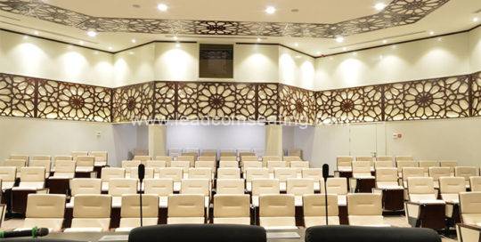 leadcom seating auditorium seating installation Military Industry Corporation