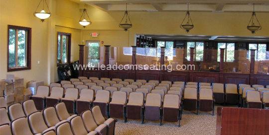 leadcom seating auditorium seating installation NJ Synagogue