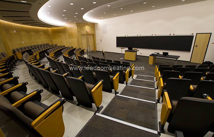 leadcom seating auditorium seating installation York University